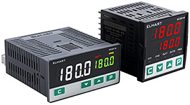 Dual-channel digital PID controller with universal inputs ECD2