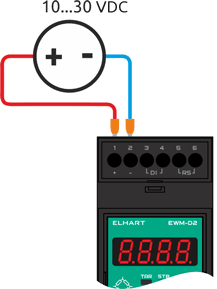 Device power supply connection