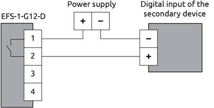Connection of electrical switch circuits - connection diagram