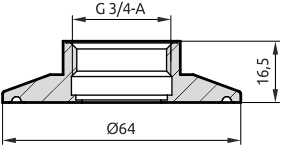Overall dimensions QA.52-G34-CL2