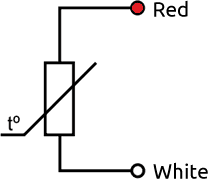 Connection diagram TRE.C01 Pt1000