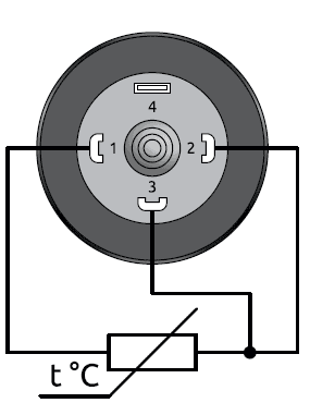 Three-wire connection
